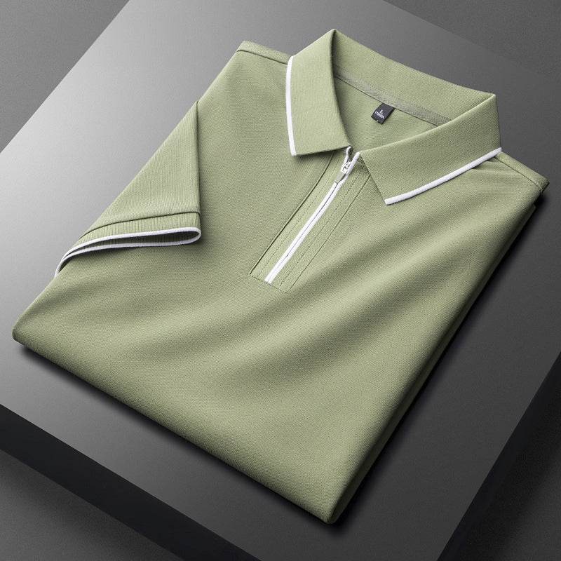 ALBRAY™ cotton and silk polo shirt - ARLUVI