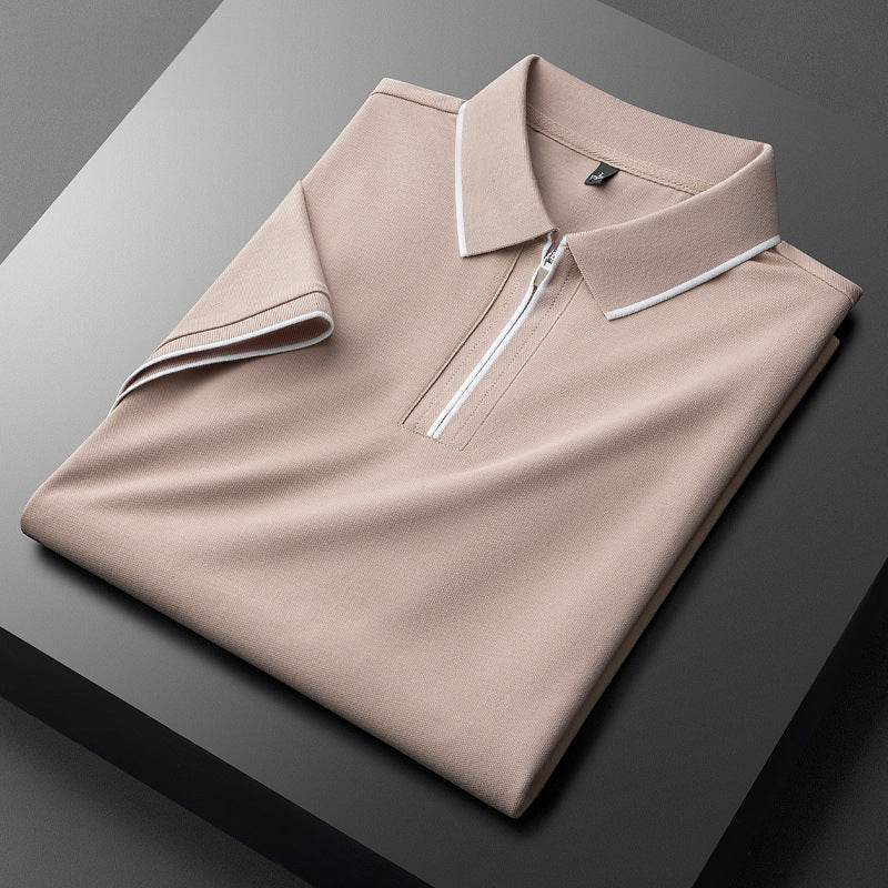 ALBRAY™ cotton and silk polo shirt - ARLUVI