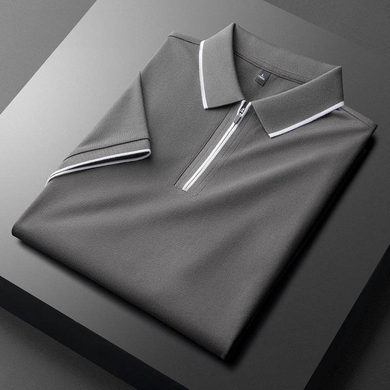 ALBRAY™ cotton and silk polo shirt - ARLUVI