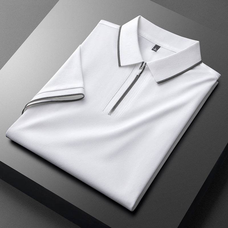 ALBRAY™ cotton and silk polo shirt - ARLUVI