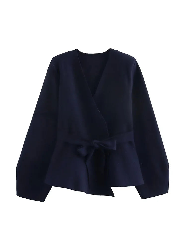 TALYSOR™ V-Neck Knit Cardigan