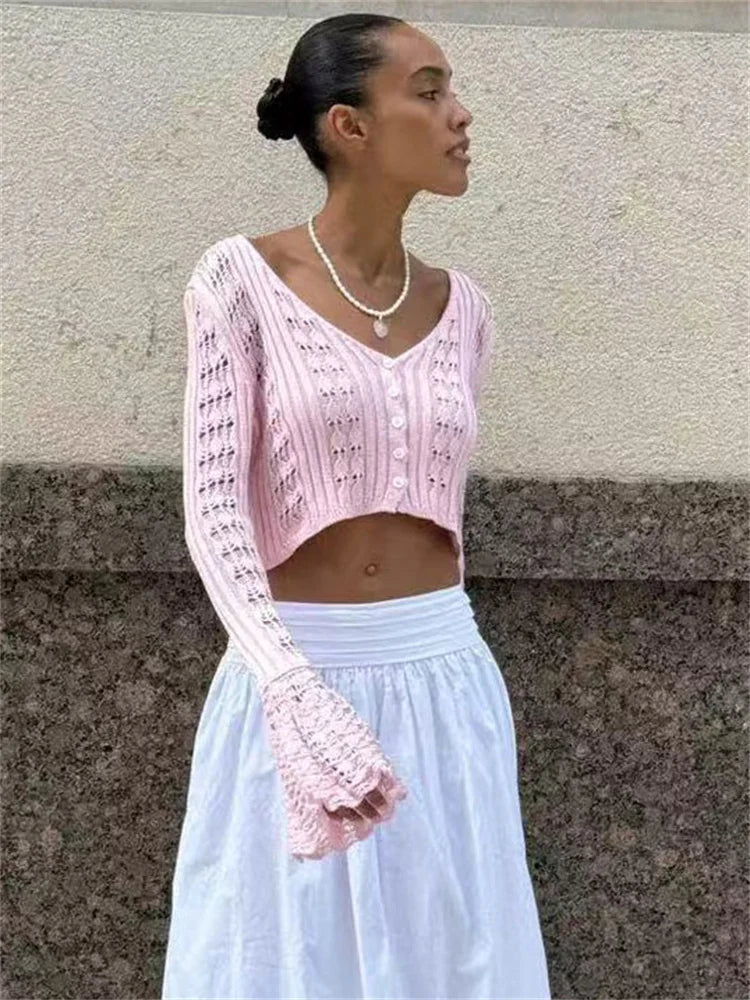 VELORINNE™ V-Neck Cardigan