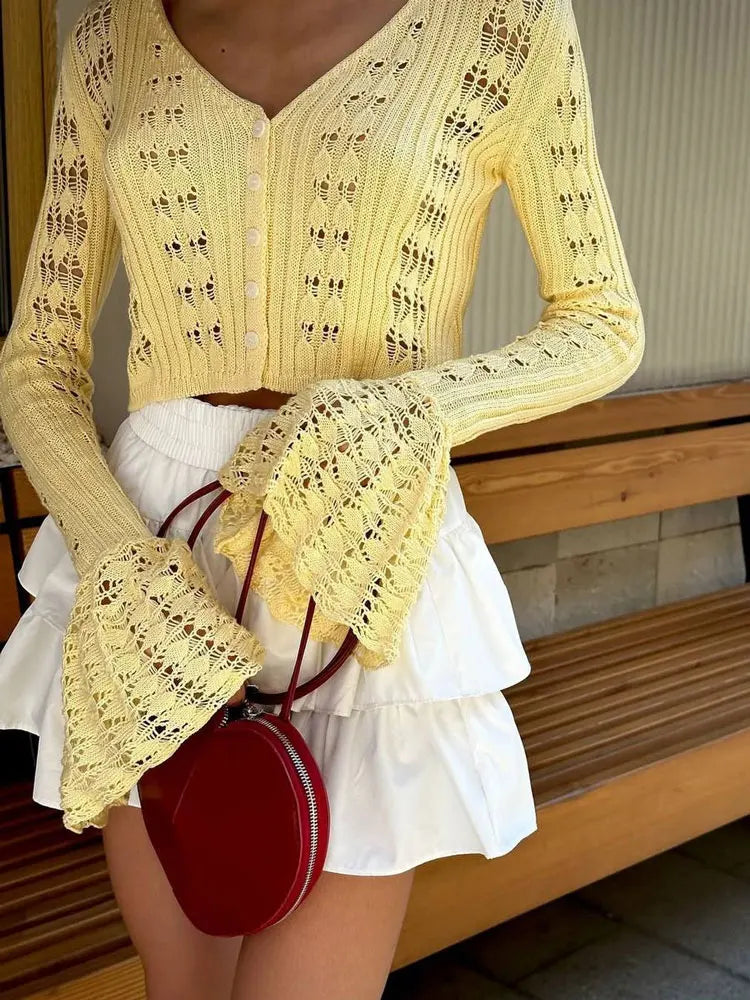 VELORINNE™ V-Neck Cardigan