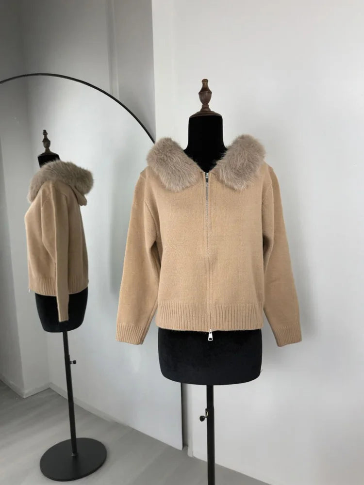 JORELINNE™ Hooded Cardigan
