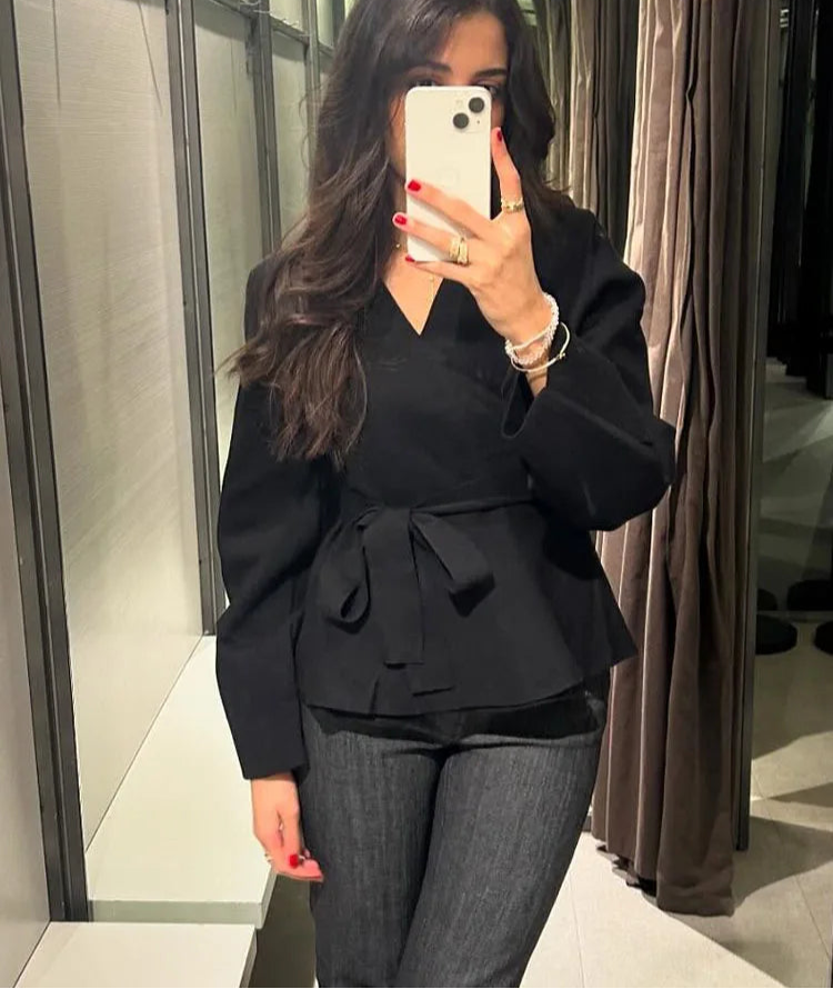 TALYSOR™ V-Neck Knit Cardigan