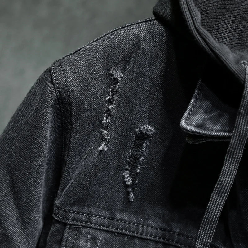 Arluvi SYLVAR™ Hooded Denim Jacket - ARLUVI
