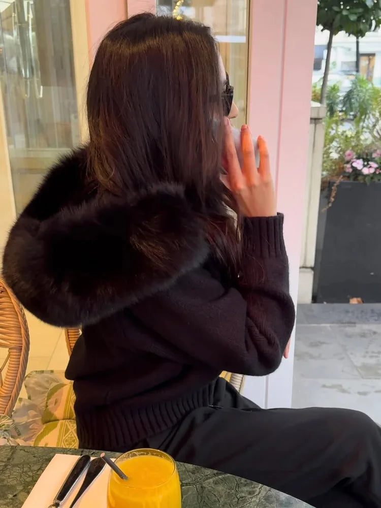 JORELINNE™ Hooded Cardigan