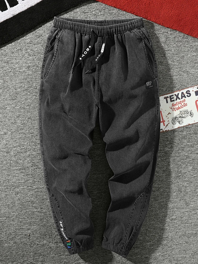 Calças de ganga Jogger elegantes - ARLUVI