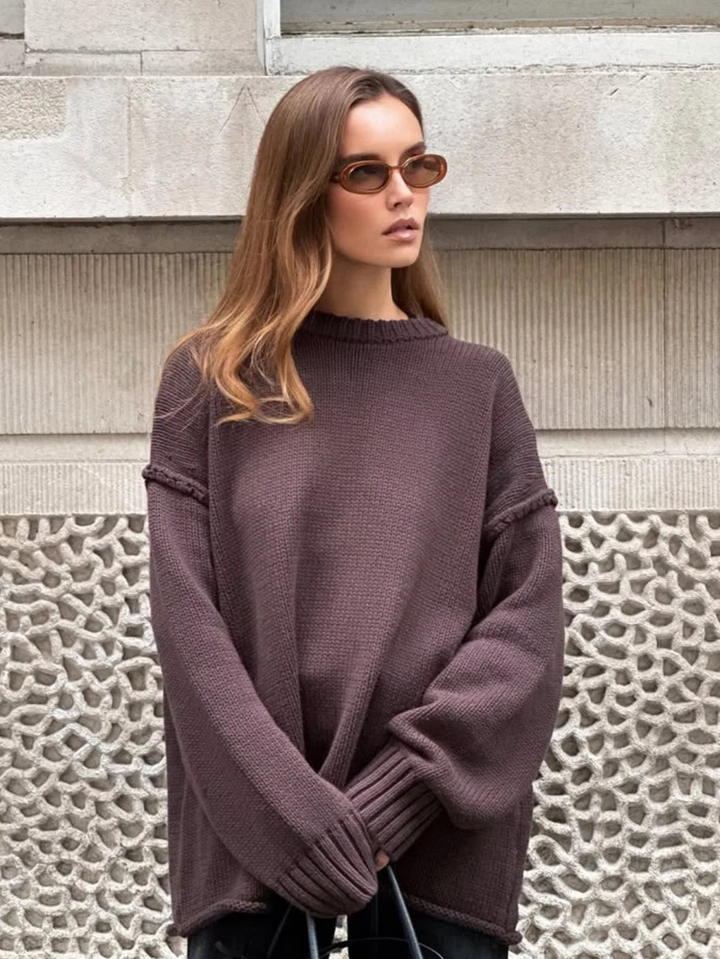 MIREVYN™ Knit Pullover Sweater