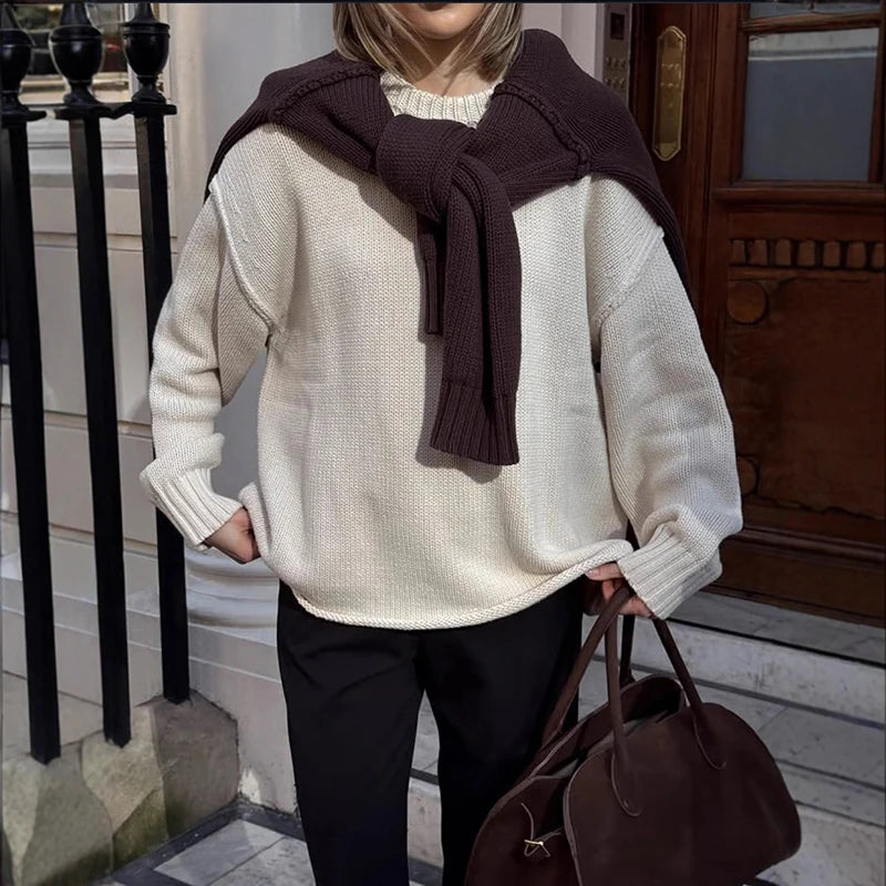 MIREVYN™ Knit Pullover Sweater