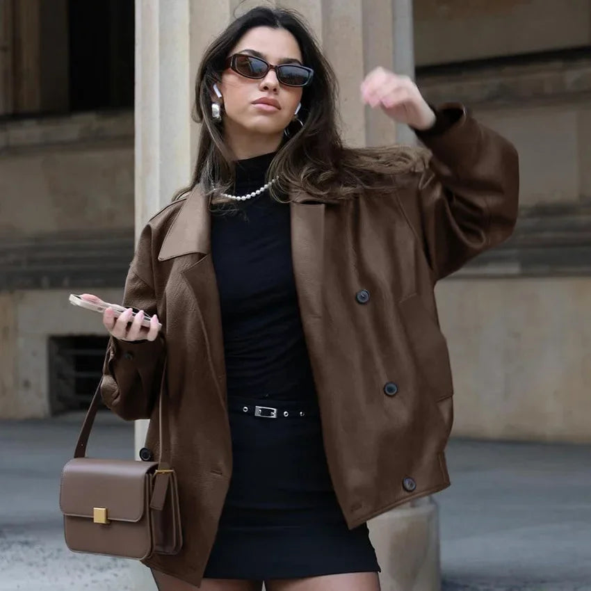 LYNOREA™ Retro Leather Jacket