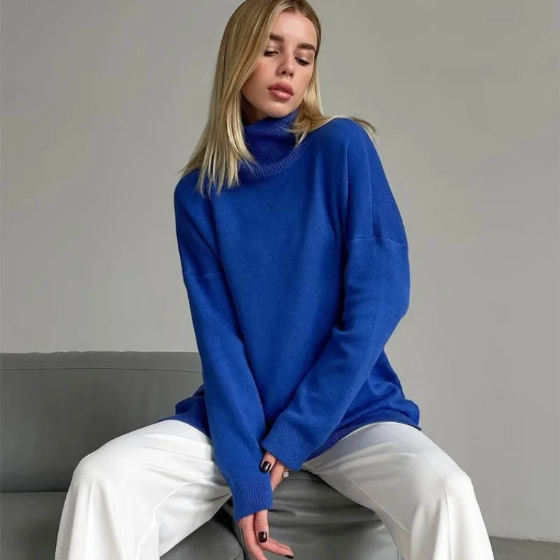 ZYNORAH™ Women's Turtleneck Sweater