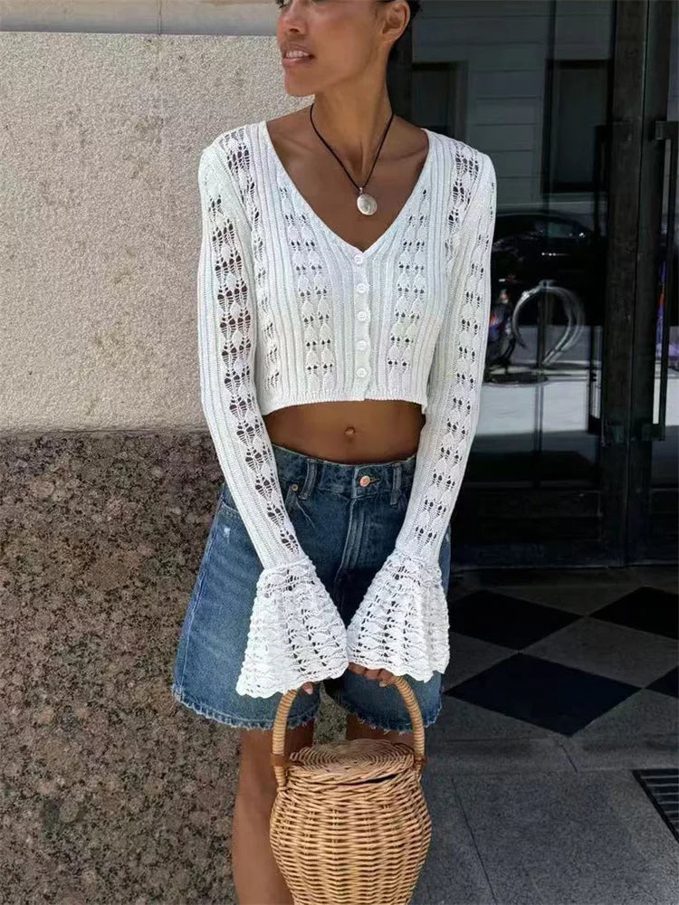 VELORINNE™ V-Neck Cardigan