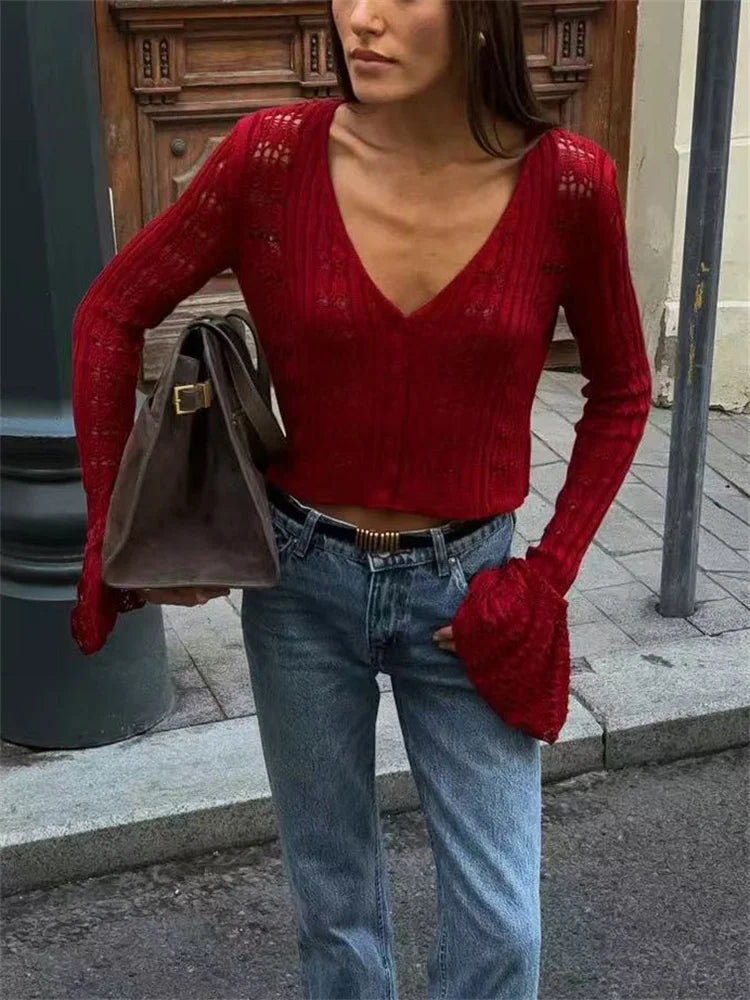 VELORINNE™ V-Neck Cardigan