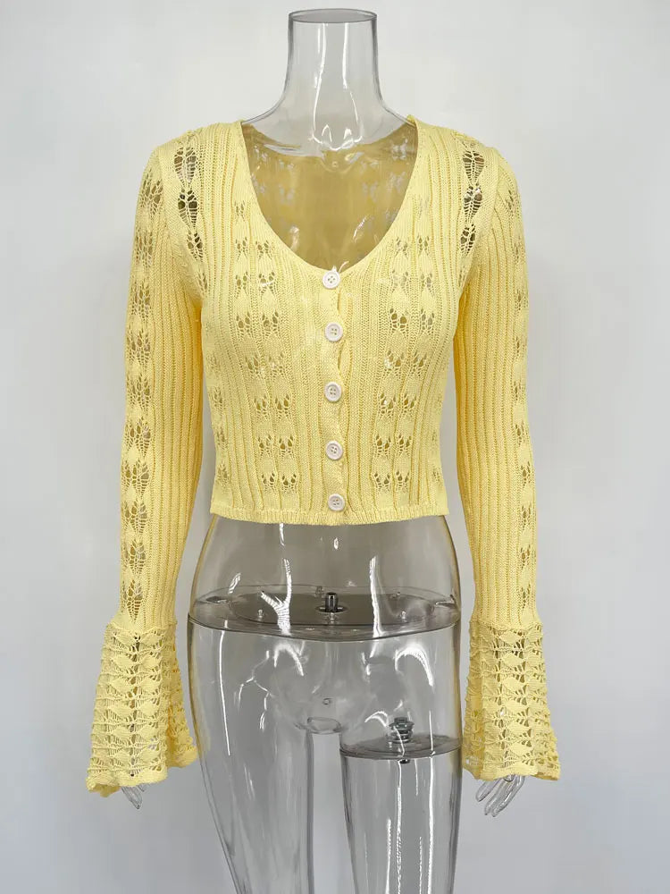 VELORINNE™ V-Neck Cardigan
