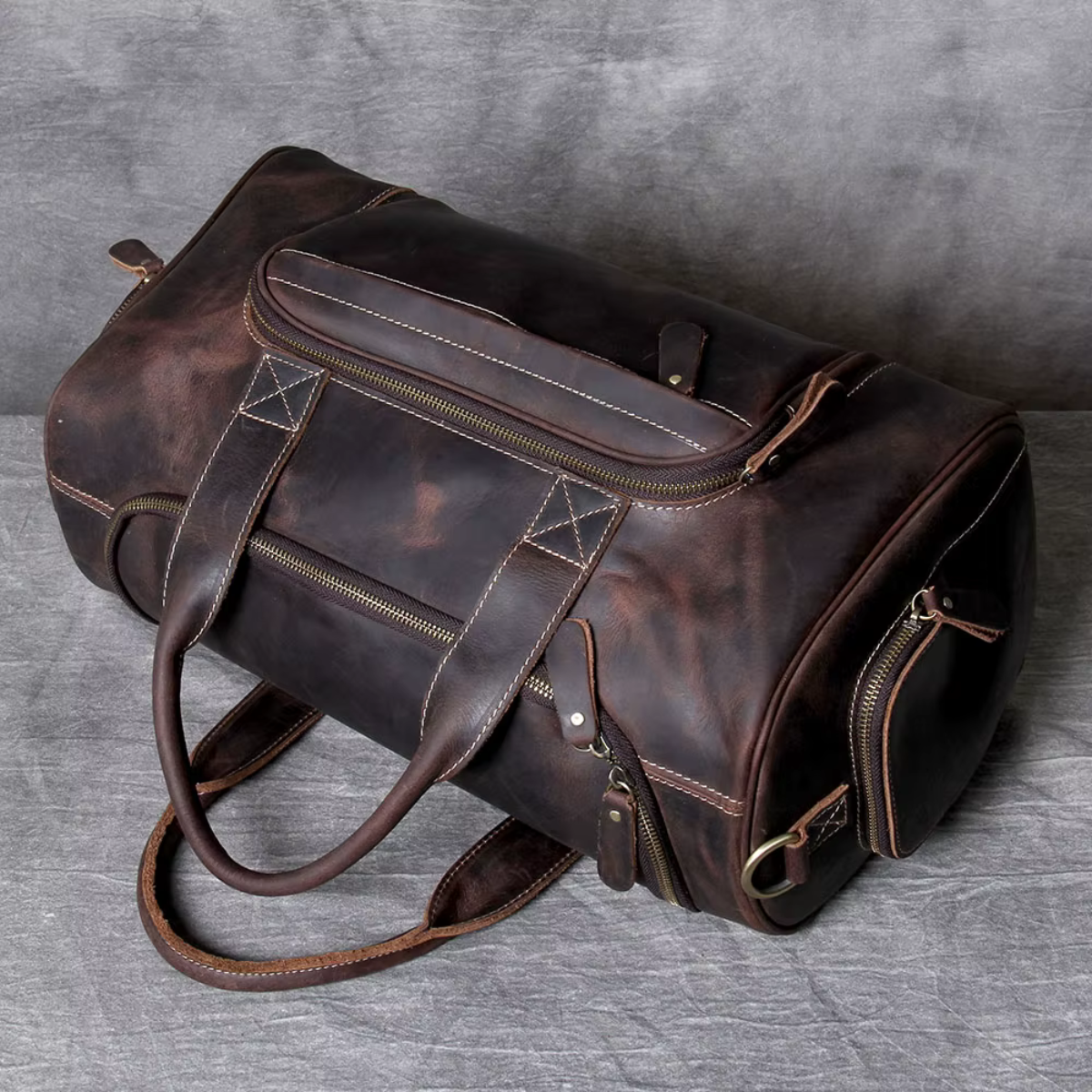 LORVENIC™ Genuine Leather Travel Bag - ARLUVI