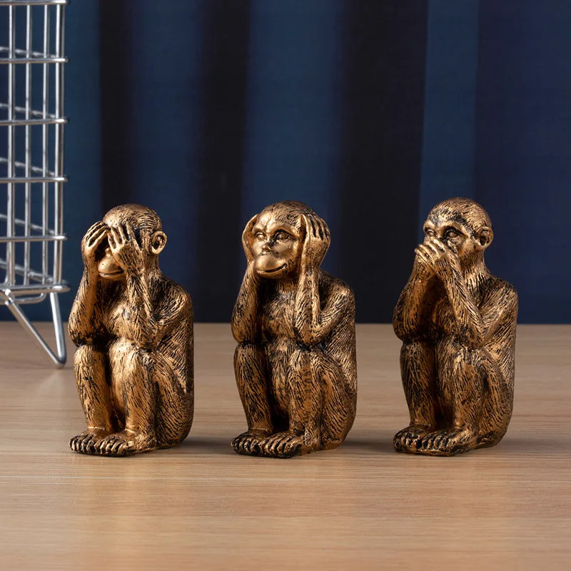 Wise Monkeys - Decorative Kit - ARLUVI