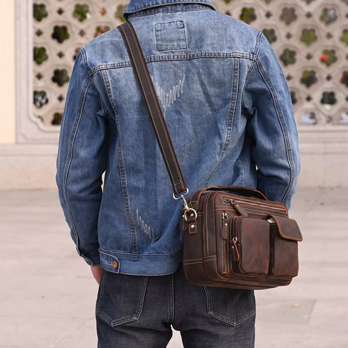 BRELVANN™ Genuine Leather Crossbody Bag - ARLUVI