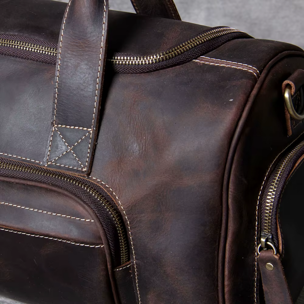 LORVENIC™ Genuine Leather Travel Bag - ARLUVI