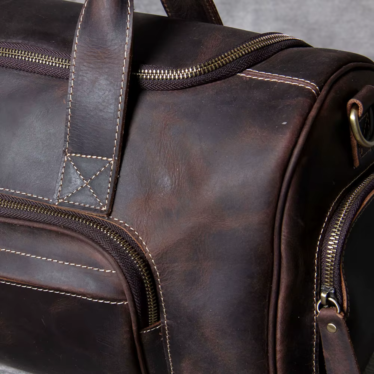 LORVENIC™ Genuine Leather Travel Bag - ARLUVI