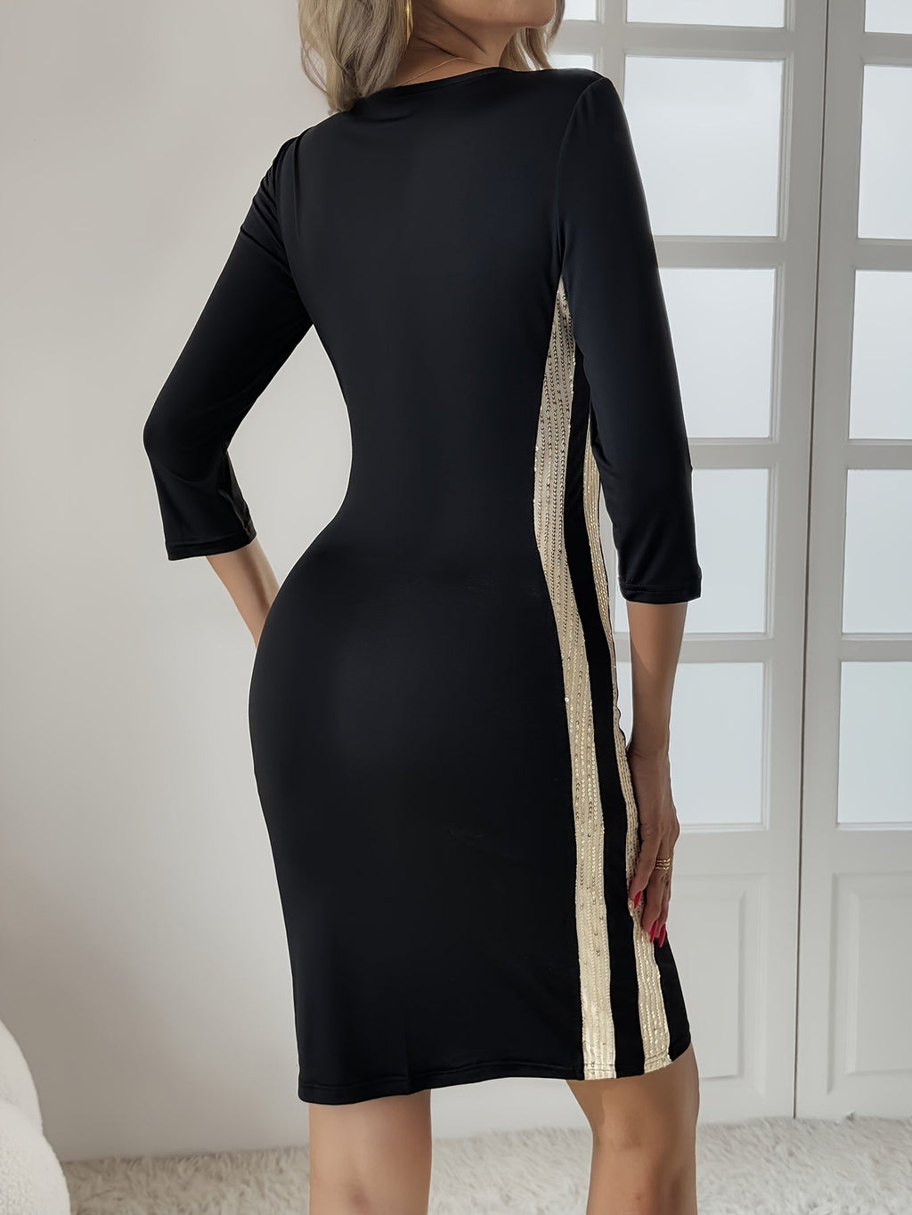 ISAVELL™ Sexy Sequin Mini Dress - ARLUVI