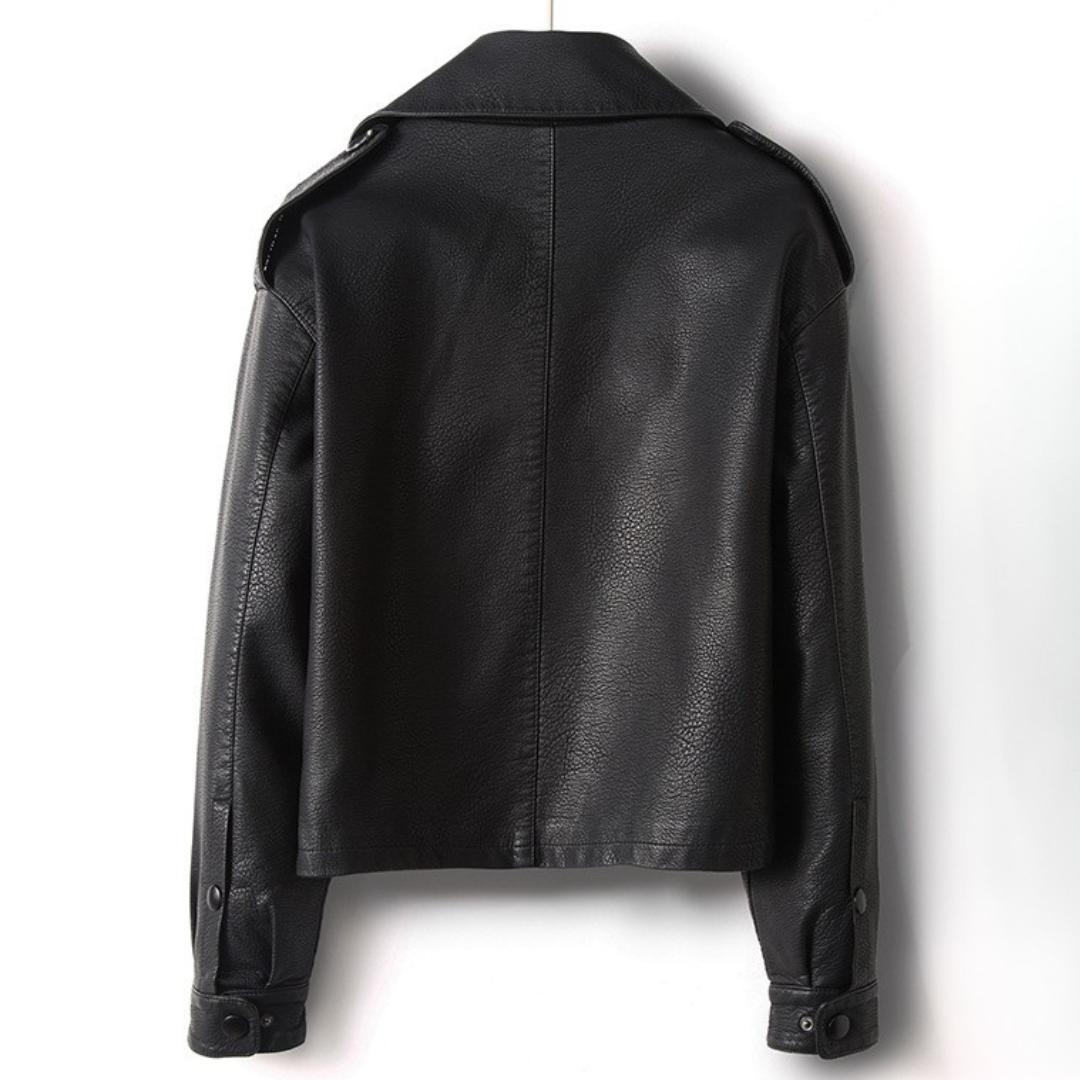 Charlotte Leather Jacket - ARLUVI