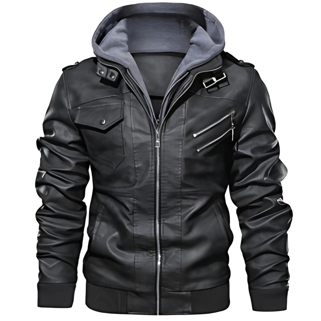 KORVYN™ Leather Jacket - ARLUVI
