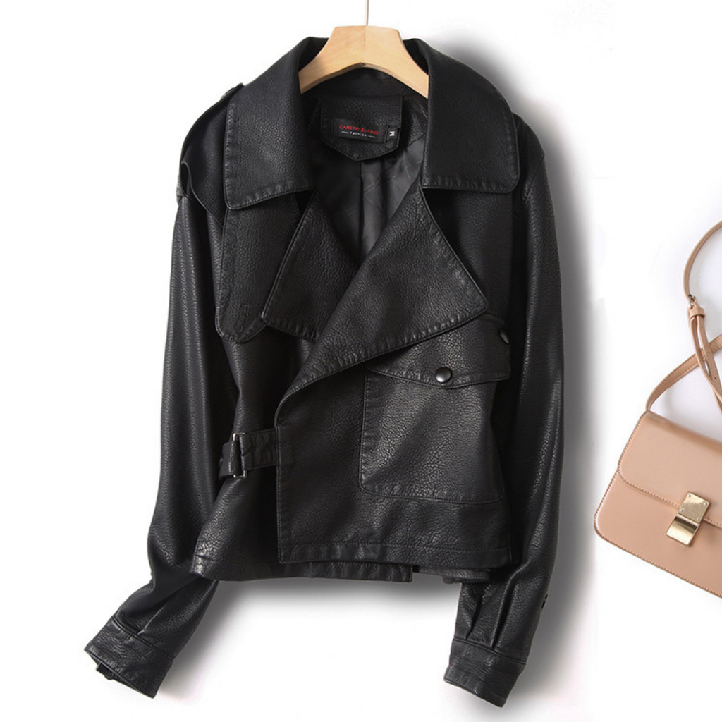 Charlotte Leather Jacket - ARLUVI