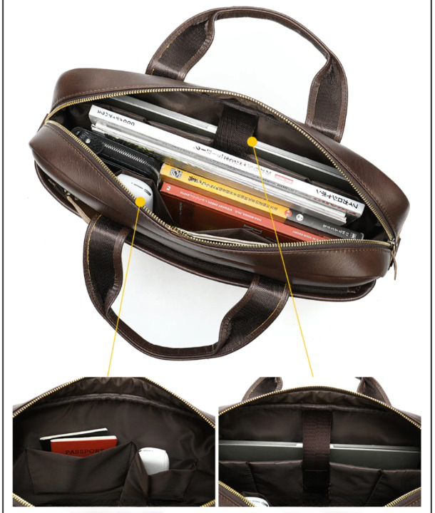 NOLVERIS™ 14" Laptop Briefcase - ARLUVI