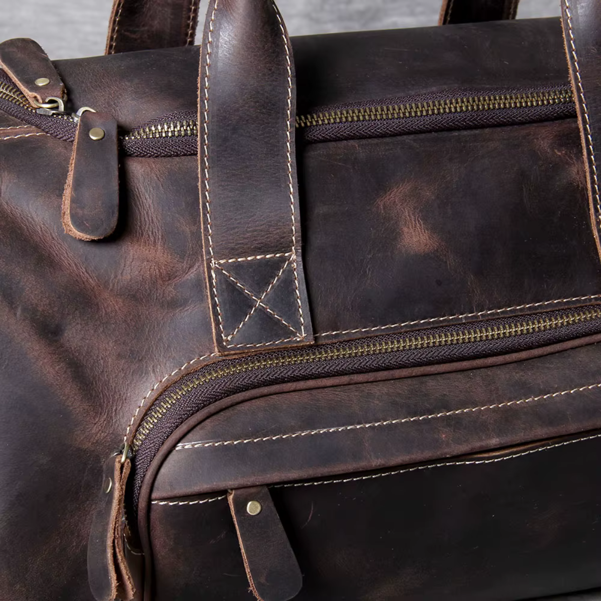 LORVENIC™ Genuine Leather Travel Bag - ARLUVI