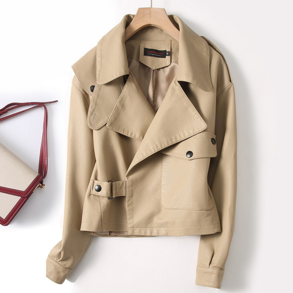 Charlotte Leather Jacket - ARLUVI