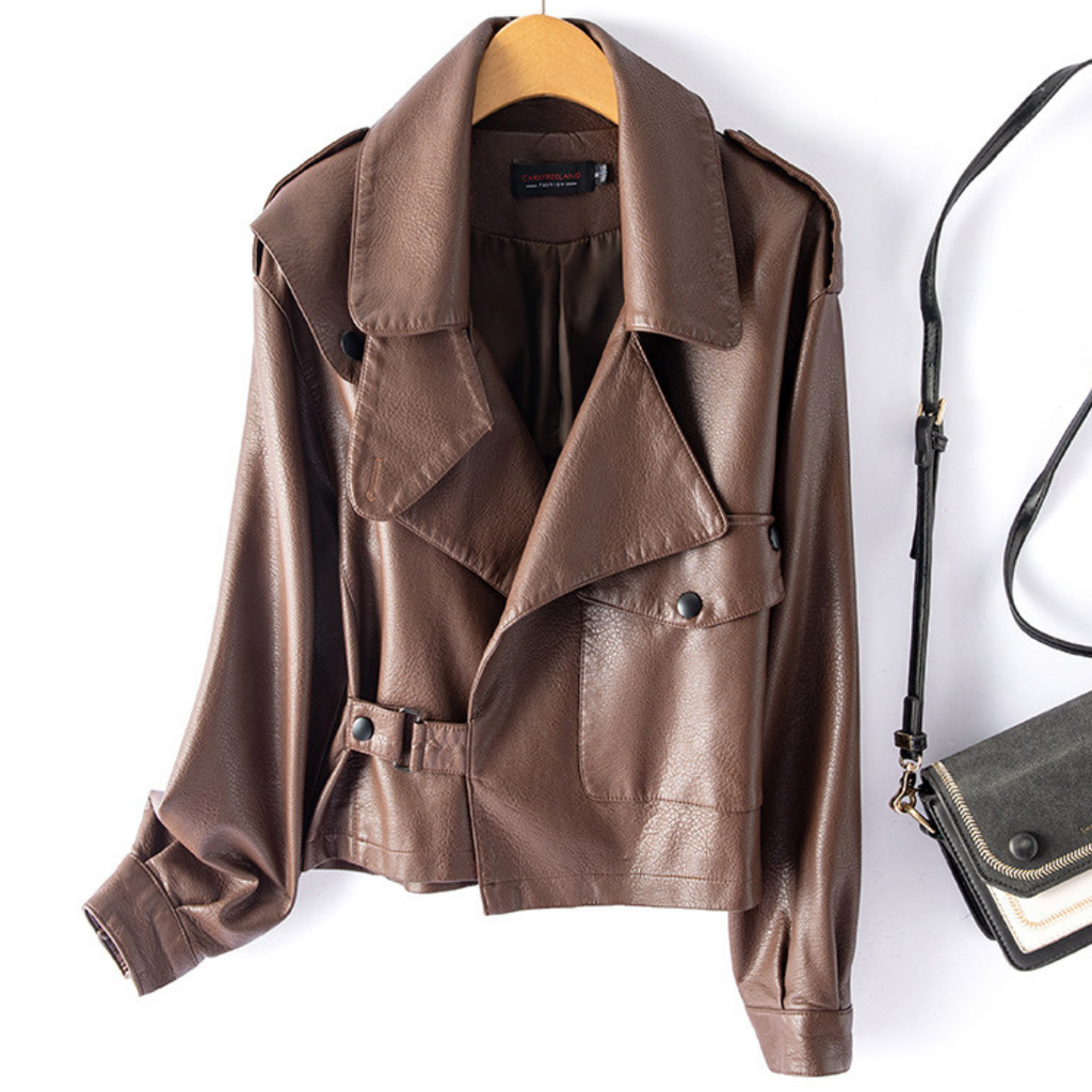 Charlotte Leather Jacket - ARLUVI