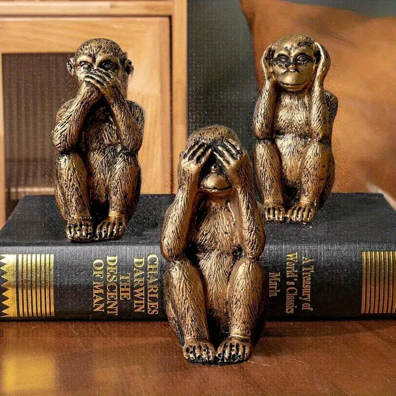 Wise Monkeys - Decorative Kit - ARLUVI