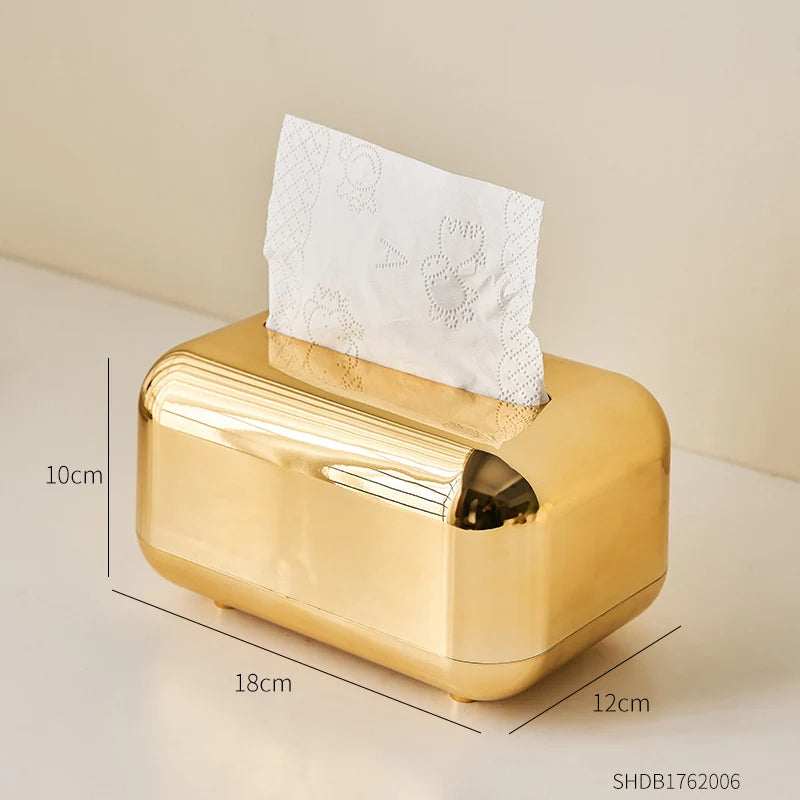 Gold Tissue Dispenser - ARLUVI