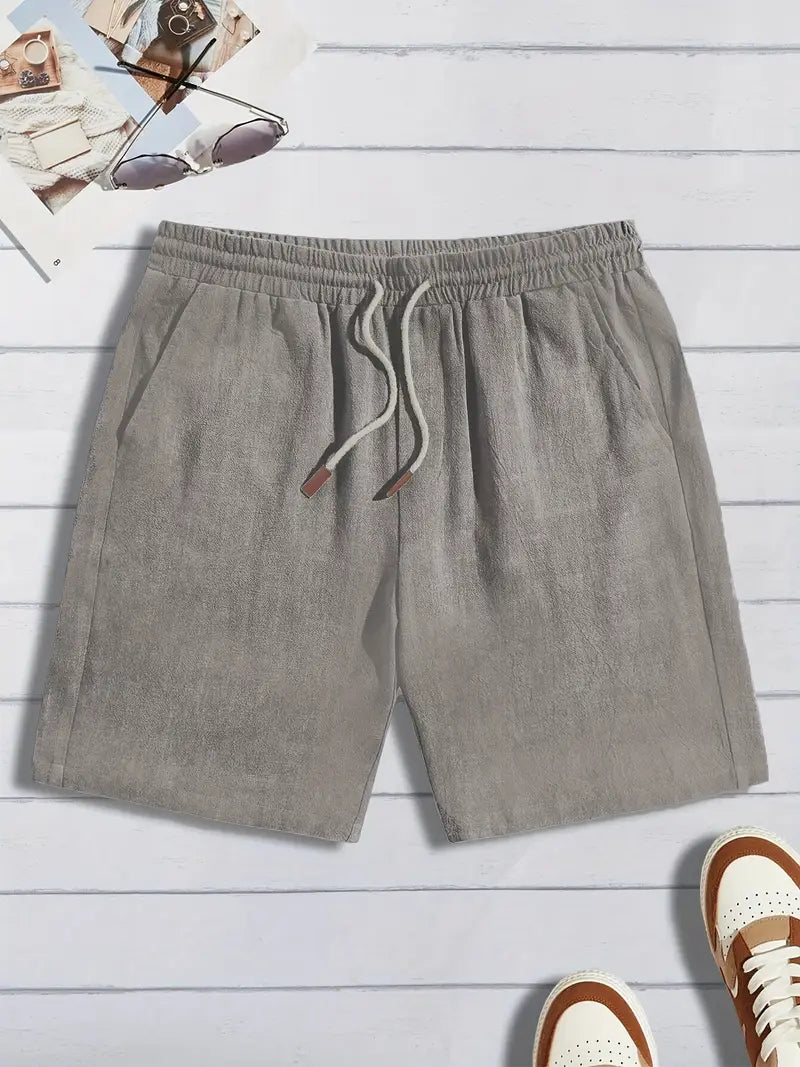 CALDEN™ Casual Linen Shorts - ARLUVI
