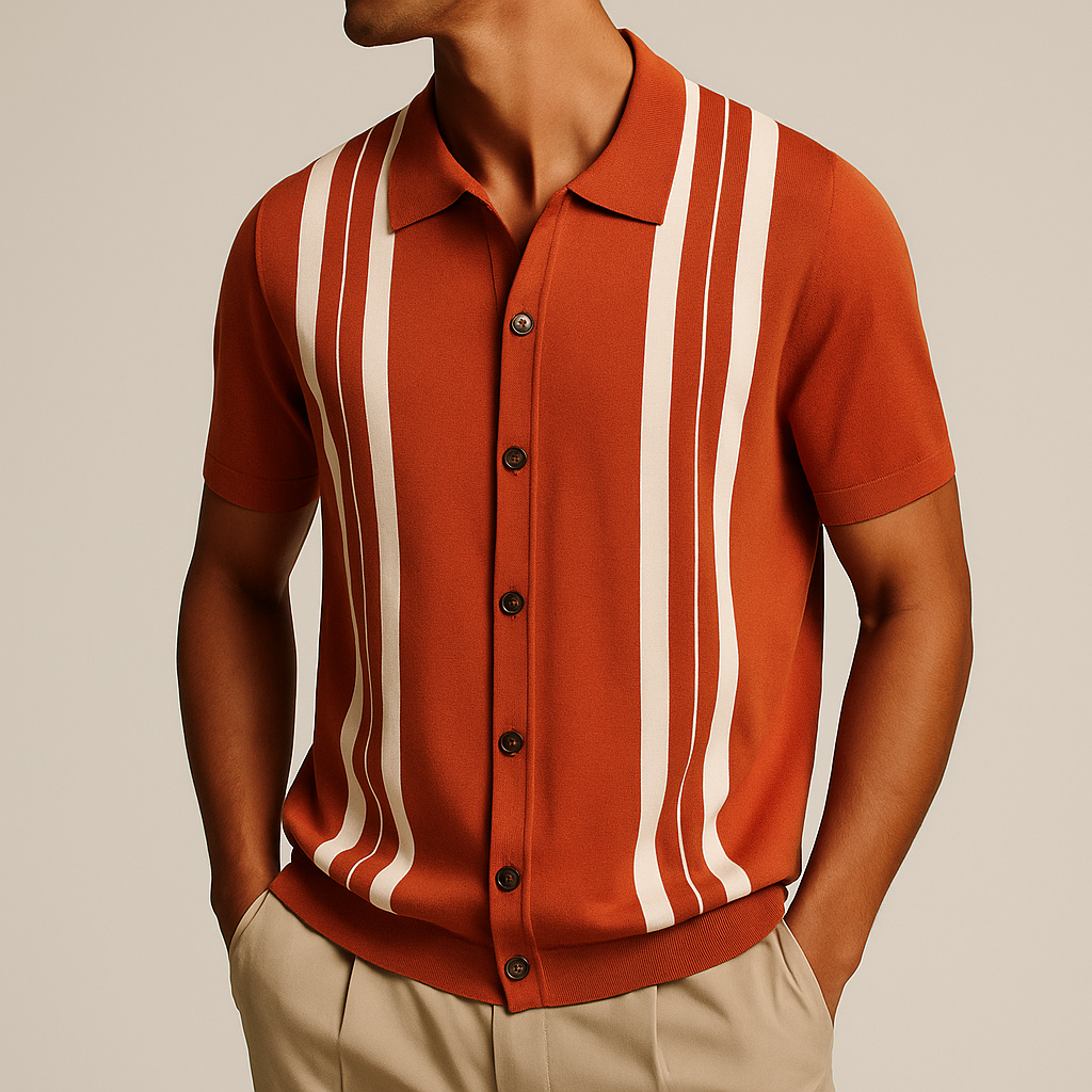 LORVEN™ Short Sleeve Polo Shirt - ARLUVI