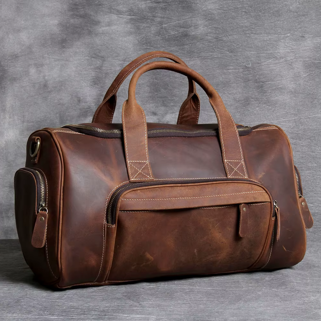 LORVENIC™ Genuine Leather Travel Bag - ARLUVI