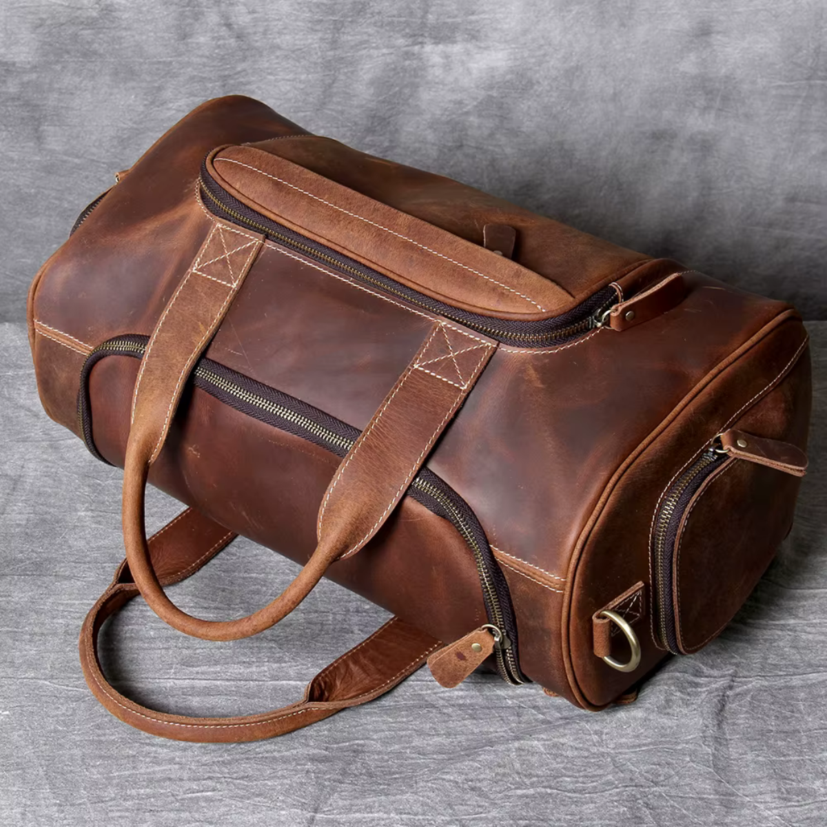 LORVENIC™ Genuine Leather Travel Bag - ARLUVI
