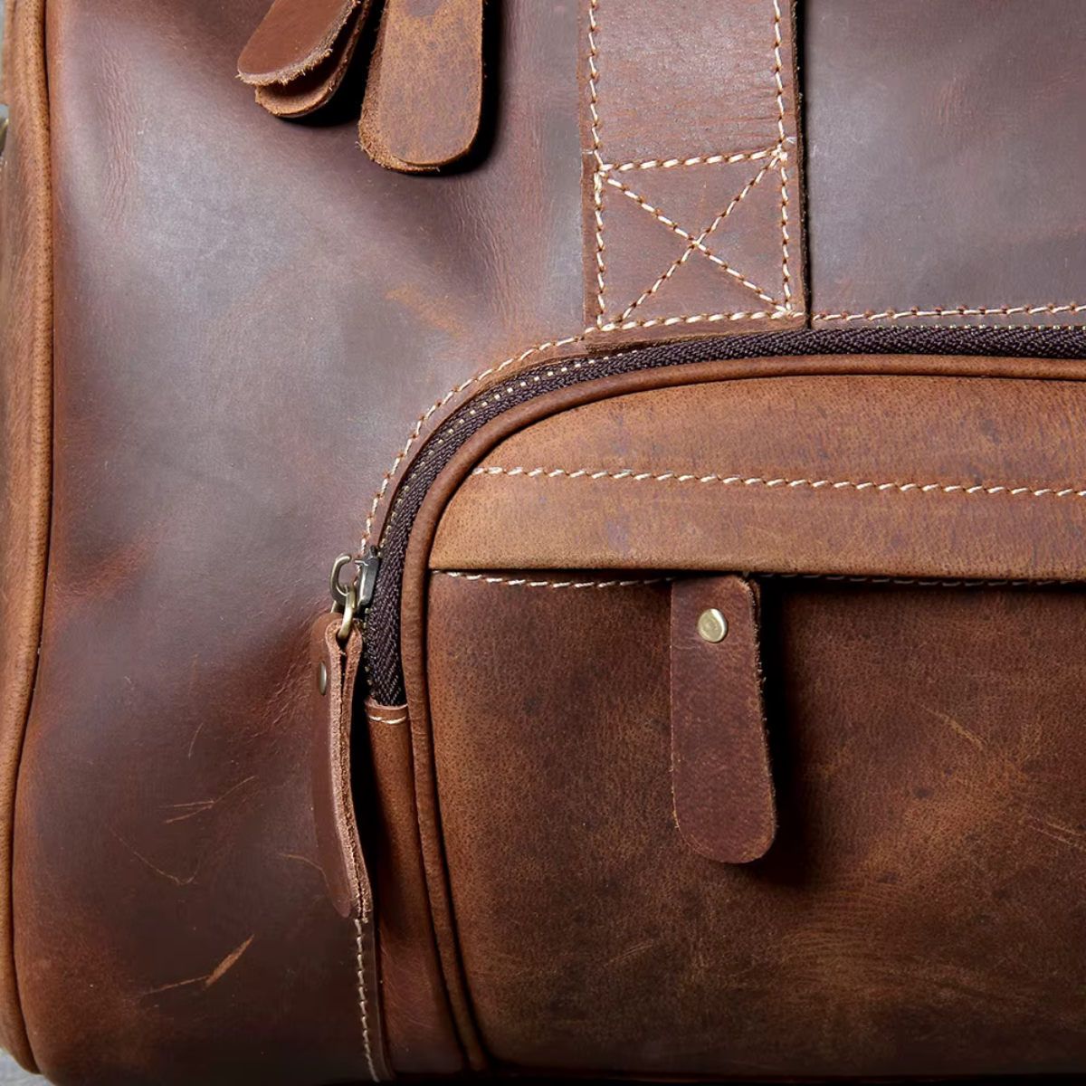 LORVENIC™ Genuine Leather Travel Bag - ARLUVI