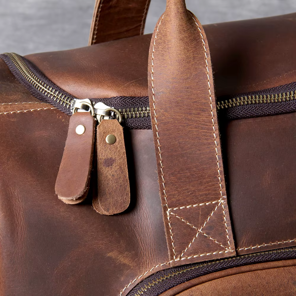 LORVENIC™ Genuine Leather Travel Bag - ARLUVI