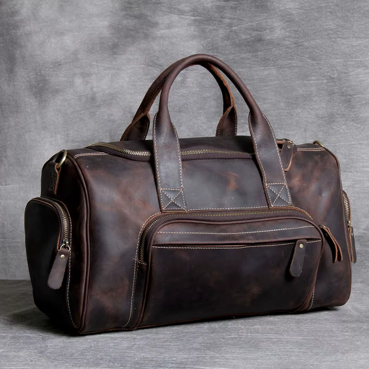 LORVENIC™ Genuine Leather Travel Bag - ARLUVI