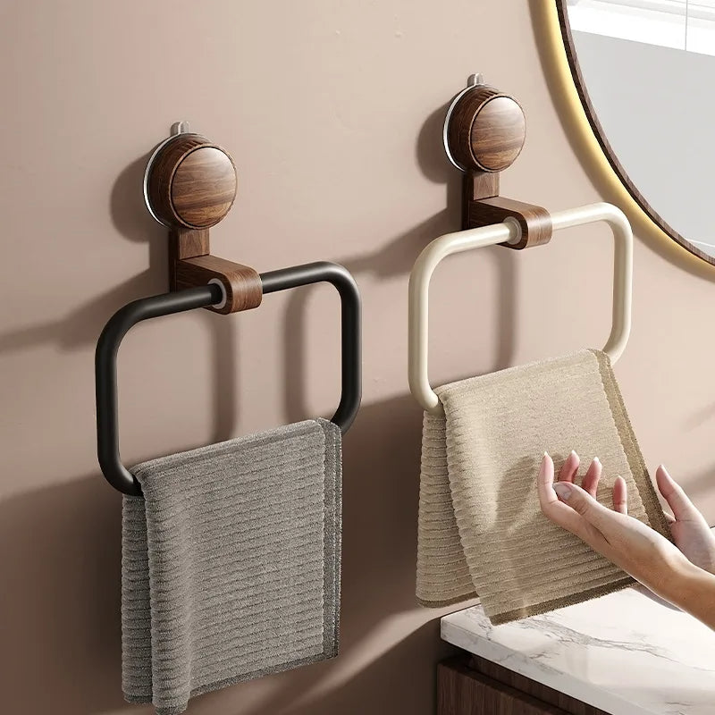 Rust-Resistant Suction Cup Towel Holder - ARLUVI