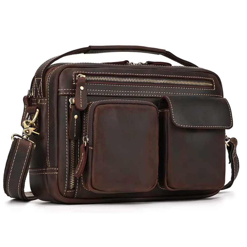 BRELVANN™ Genuine Leather Crossbody Bag - ARLUVI