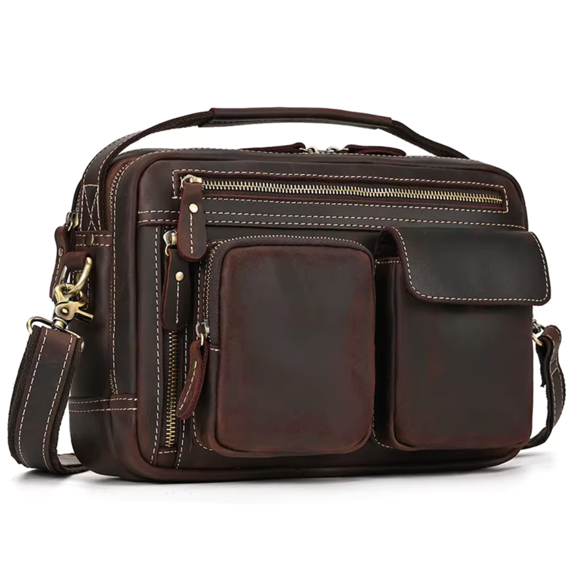 BRELVANN™ Genuine Leather Crossbody Bag - ARLUVI