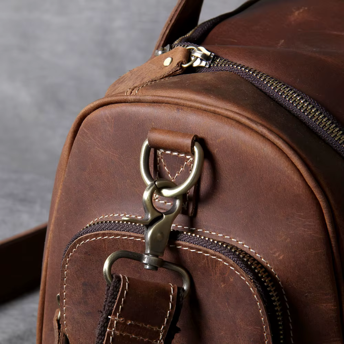 LORVENIC™ Genuine Leather Travel Bag - ARLUVI