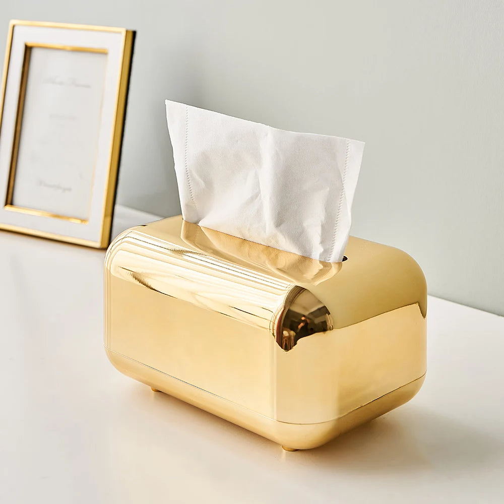 Gold Tissue Dispenser - ARLUVI