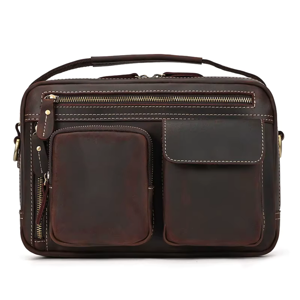 BRELVANN™ Genuine Leather Crossbody Bag - ARLUVI
