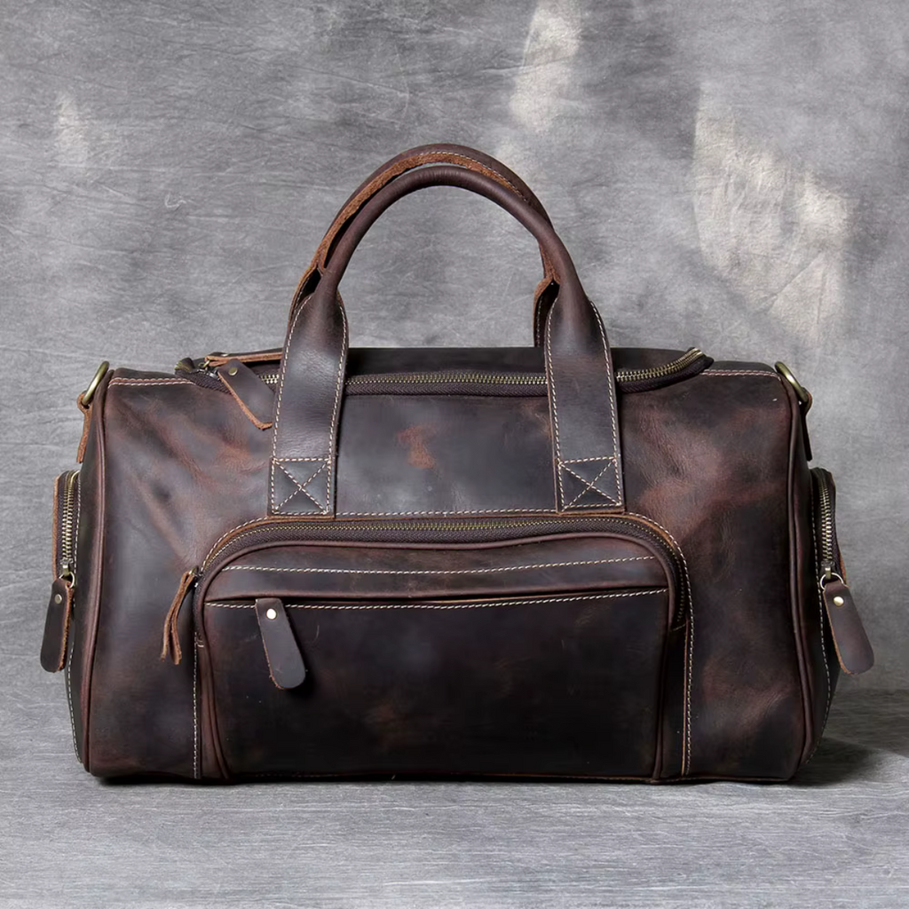 LORVENIC™ Genuine Leather Travel Bag - ARLUVI