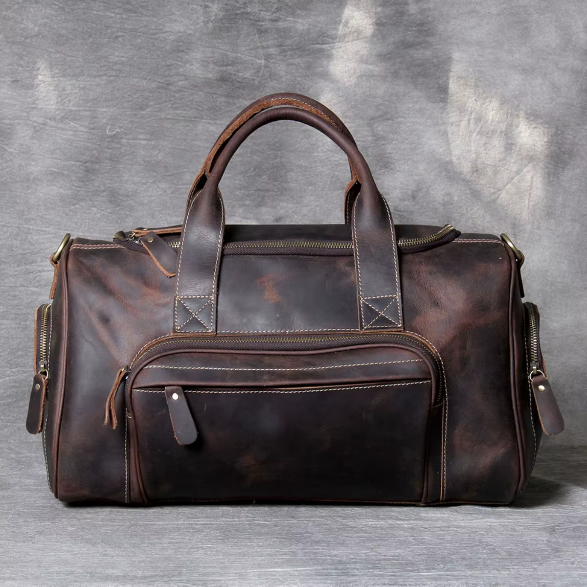 LORVENIC™ Genuine Leather Travel Bag - ARLUVI