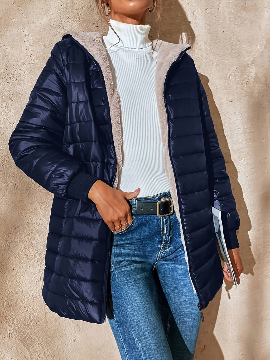 SOREVIA™ Casual Long Thermal Jacket - ARLUVI